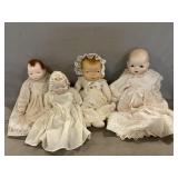 Porcelain & Bisque-Head, Soft Body Dolls