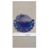 (1) Vintage Westmoreland Cobalt Blue Carnival