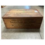 Vintage Wooden Western Ammo Crate