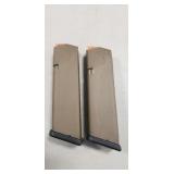 (2) 9mm Magazines