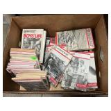 Box Full Of Boy Scout Merit Badge Pamphlets