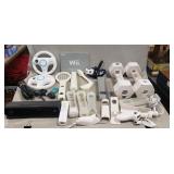 Box Lot Of Assorted Wii Accessories & XBOX One