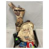 Canvas Shot Bag, Quiver, Tobacco Tins, Holster,