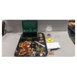 Tray Lot Of Assorted Jewelry & More