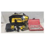 (1) DeWALT 20V Cordless Impact Driver w/ (2)