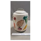 (1) McCoy Pottery "Vegetables" Cookie Jar