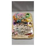 Tray Of Assorted Jewelry