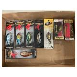 (8) Packaged Shallow-Dive Shad, Floating Minnow