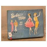 1963 Barbie & Midge Doll Case With 1966 Doll,