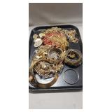 Tray Of Assorted Jewelry