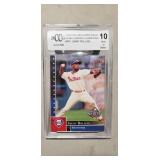 (1) Graded Baseball Card (Review Photos)