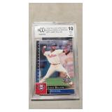 (1) Graded Baseball Card (Review Photos)