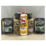 (2) New 32mm Reflex Sights & Scent Killer Pack