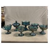 Collection Of Indiana Glass Harvest Grape