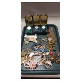Tray Of Assorted Jewelry & More