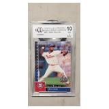 (1) Graded Baseball Card (Review Photos)