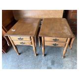 Sprague & Carleton Drop Leaf Side Tables