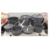 Assorted Calphalon Cookware Including A Plastic
