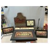 Redware-Themed Prints, Wall Art, Olate Holders