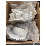 Hot Water Baseboard End Covers and Brackets