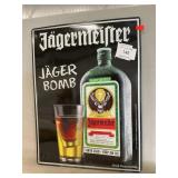 Metal Jagermeister Sign