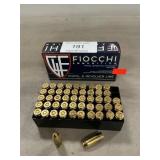 (50) Rounds Of Fiocchi 9mm Luger Ammo