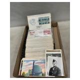 1st Day Issue Stamp, Postcards, Military Photos