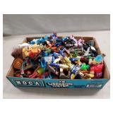 Tray Lot Of Assorted Action Figures, Toys & More