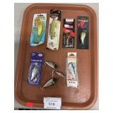 (9) Assorted Lures