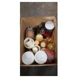Box Lot Of Assorted Candles & More