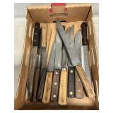 Lot Of Vintage Kitchen Knives