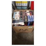 Box Lot Of (57) Assorted VHS Tapes