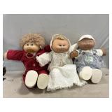(3) Cabbage Patch Dolls