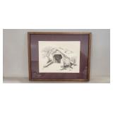 (1) Framed Print "Vansandt