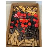Vintage Figural Chess Pieces & Checkers