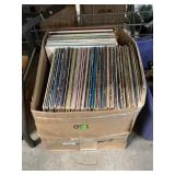 Box Full Of Vintage Vinyl Albums, Country