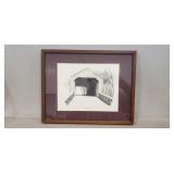(1) Framed Print "Pine Valley 1842" (15"×12")