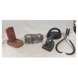 (5) Vintage Items Including (1) Wooden