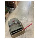 Box Lot With Travel Easel, Scale, Star Shelf,
