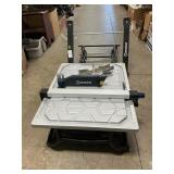 Kobalt 7" Wet Tile Saw With Stand, Bag With