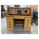 American Lifestyle Wooden Roll Top Desk