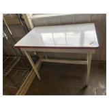Porcelain Enamel Top Table