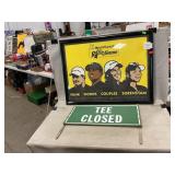 2005 Merrill Lynchï¿½s Skin Game Golf Poster, Tee