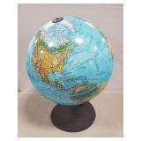 Vintage 12" Tabletop World Globe