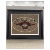 Harley-Davidson Artwork; approximately 22x18