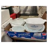 Pyrex Spring Blossom Gravy Boat & Underplate,