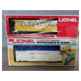 (2) O Gauge Lionel Train Cars