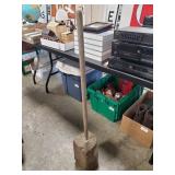 Antique Wooden Pounding Mallet