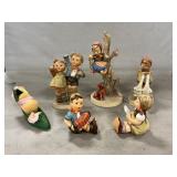 (5) Goebel Hummel Figures, (2 Broken) ï¿½Just The