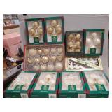Box Lot Of Assorted Christmas Balls